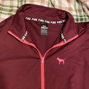 Pink and Burgundy Pink Running Jacket!